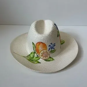 Onia | Accessories | Onia Womens Rosa Handpainted Panama Hat  display picture 3
